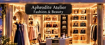 Haute-couture dressing room